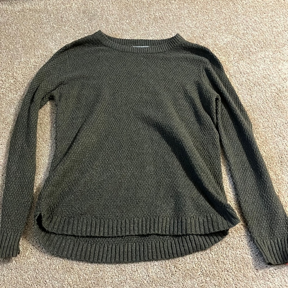 Green sweater